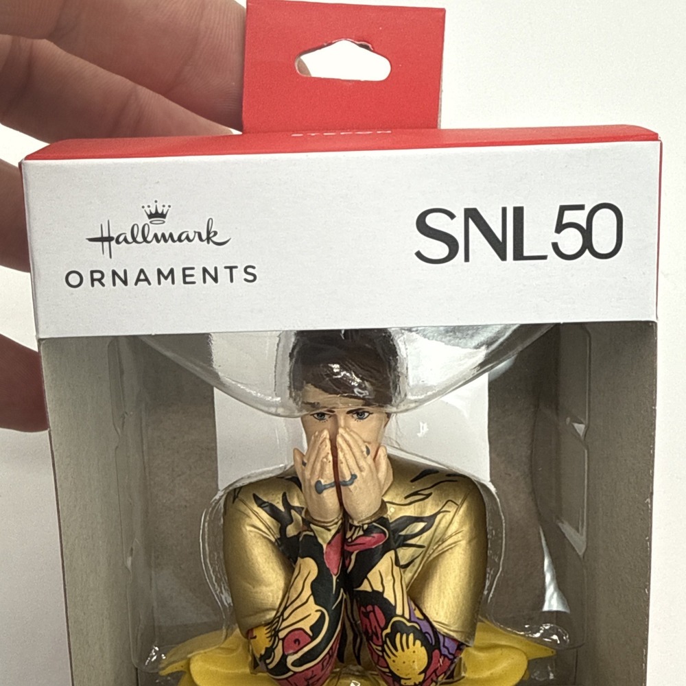 Hallmark Saturday Night Live Stefon Christmas Ornament, SNL 50 ~ 2025 NEW NIB - Picture 6 of 6